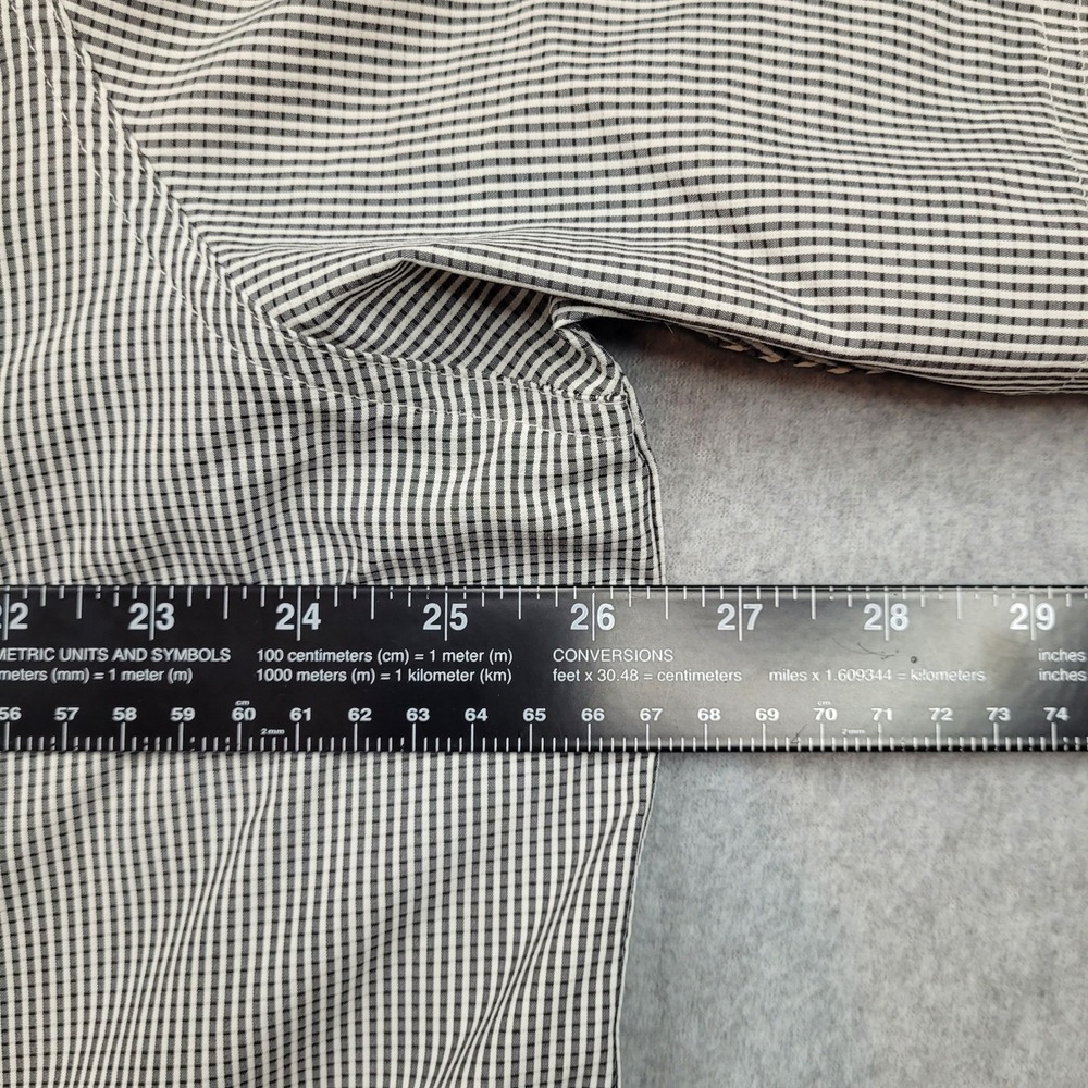 5.11 Tactical Button Up Shirt Mens 2XL Black White Micro Gingham Short Sleeve - Picture 5 of 12
